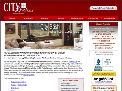 City Sash, Cincinnati, OH
