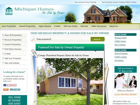 Michigan Homes for sale by Owner