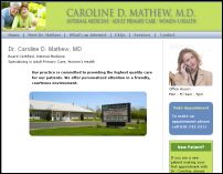 Dr. Caroline Mathew, Internist